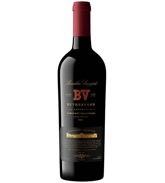 Beaulieu Vineyard Rutherford Reserve Cabernet Sauvignon 2021  Front Bottle Shot