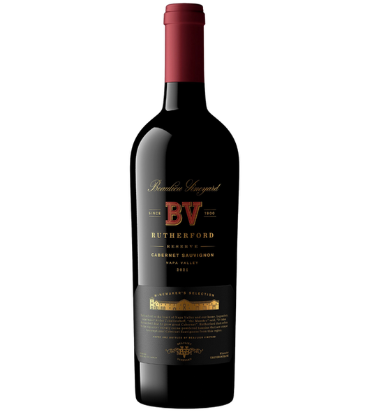 Beaulieu Vineyard Rutherford Reserve Cabernet Sauvignon 2021  Front Bottle Shot