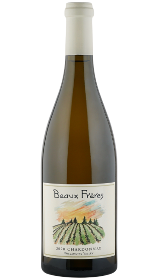 Beaux Freres Willamette Valley Chardonnay 2020  Front Bottle Shot