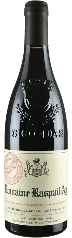 Domaine Raspail-Ay Gigondas 2021  Front Bottle Shot
