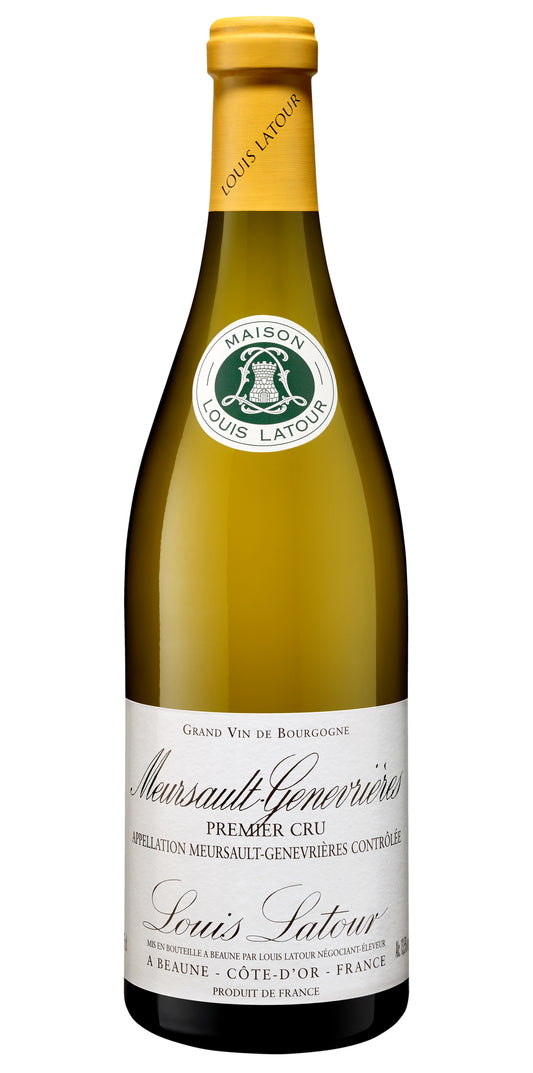 Louis Latour Meursault Genevrieres Premier Cru 2022  Front Bottle Shot