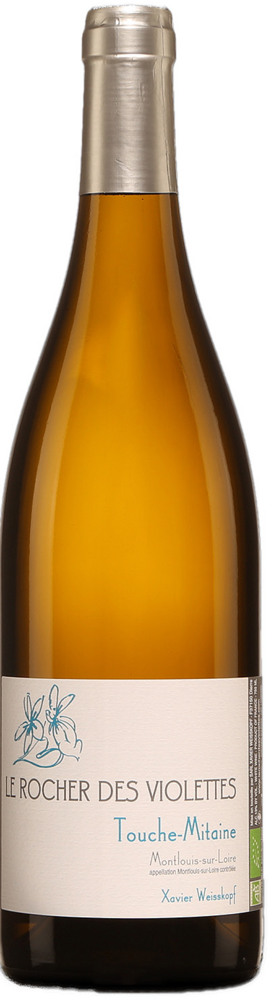 Le Rocher des Violettes Touche-Mitaine 2022  Front Bottle Shot