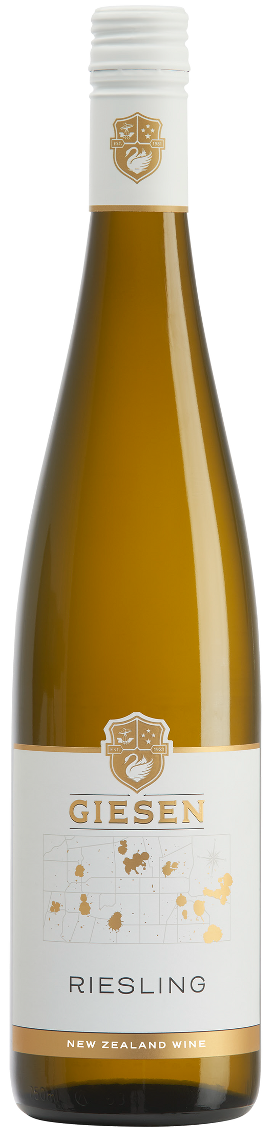 Giesen Riesling 2022  Front Bottle Shot
