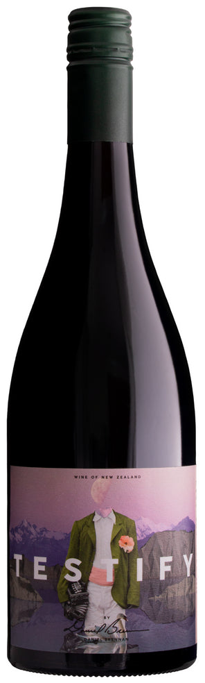 Testify Pinot Noir 2019  Front Bottle Shot