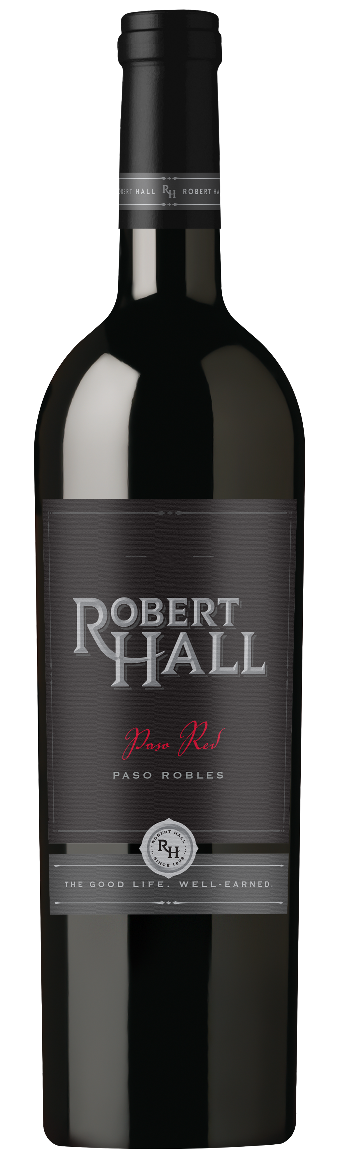Robert Hall Paso Red 2020  Front Bottle Shot