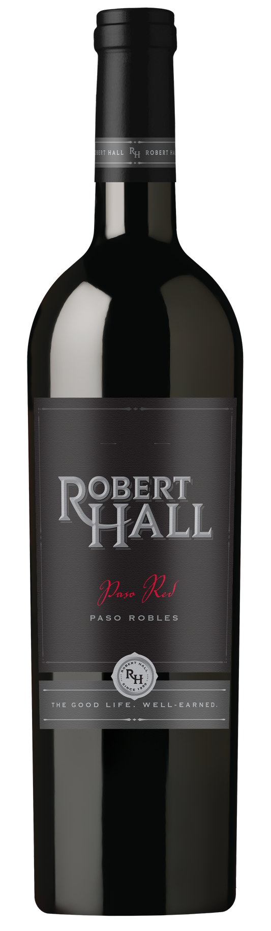 Robert Hall Paso Red 2020  Front Bottle Shot