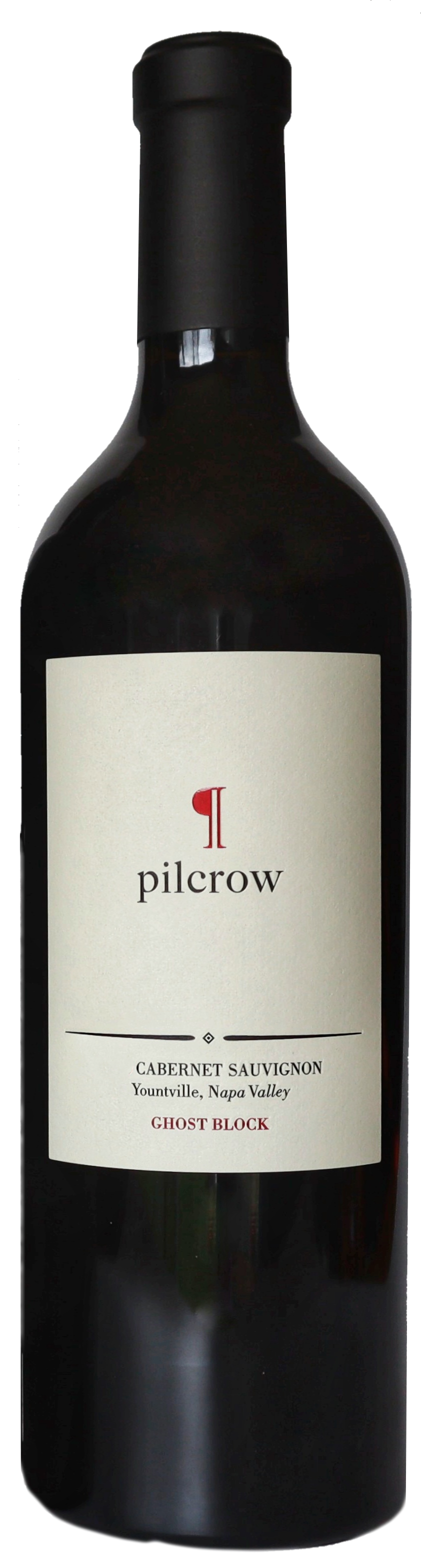 Pilcrow Ghost Block Cabernet Sauvignon 2021  Front Bottle Shot