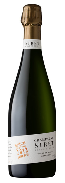 Siret Blanc de Blancs Grand Cru 2013  Front Bottle Shot