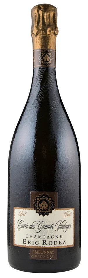 Champagne Eric Rodez Brut Grand Cru Cuvee des Grands Vintages  Front Bottle Shot