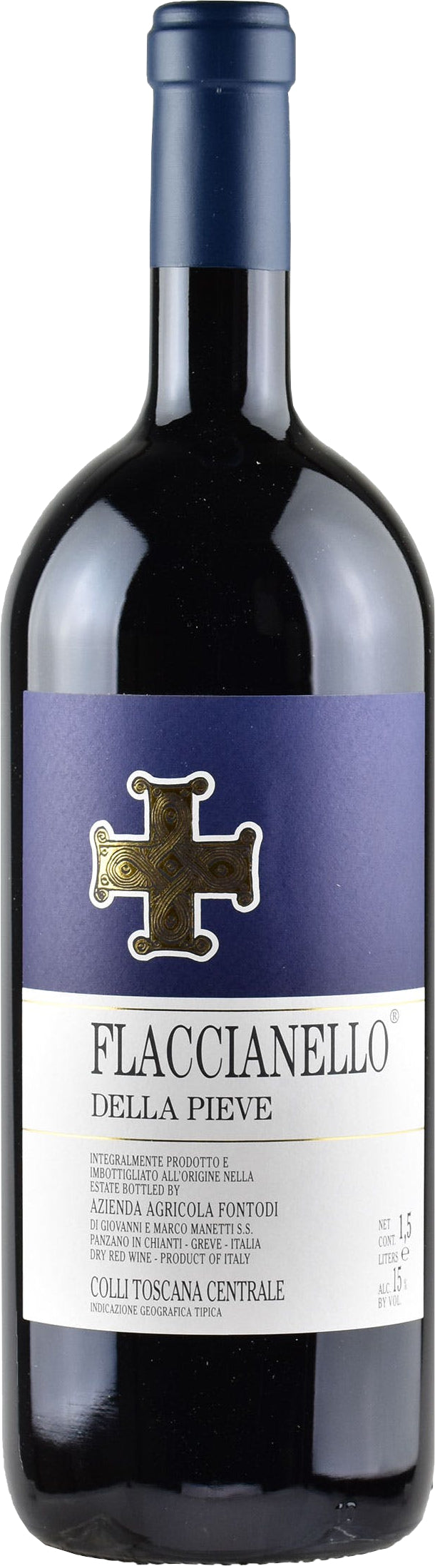 Fontodi Flaccianello della Pieve (1.5 Liter Magnum) 2021  Front Bottle Shot