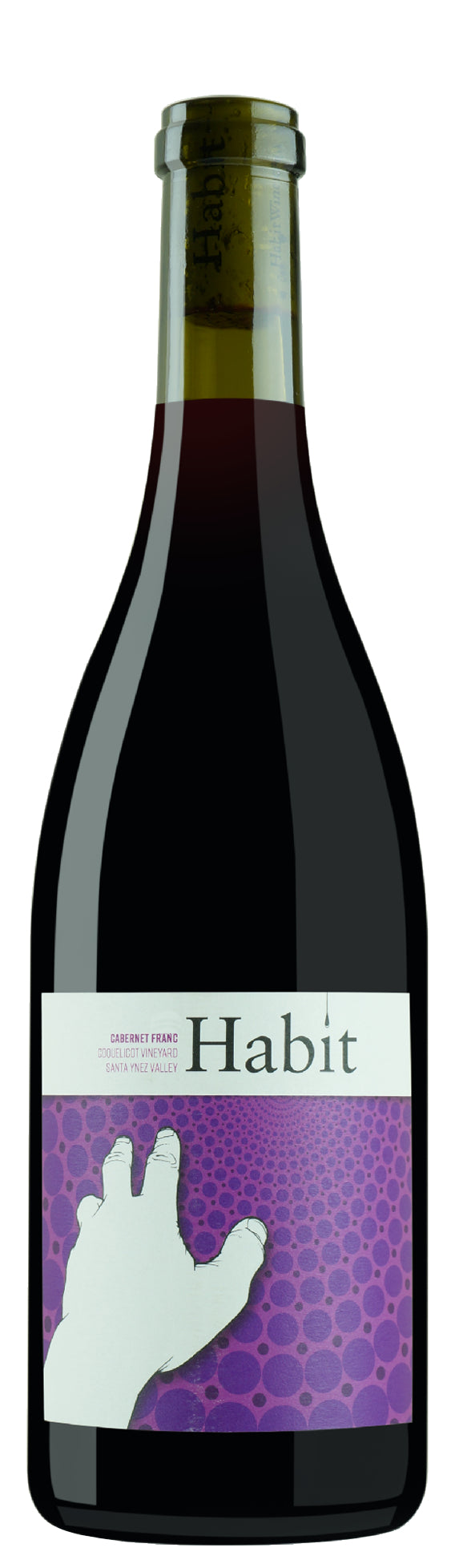 Habit Coquelicot Vineyard Cabernet Franc 2023  Front Bottle Shot