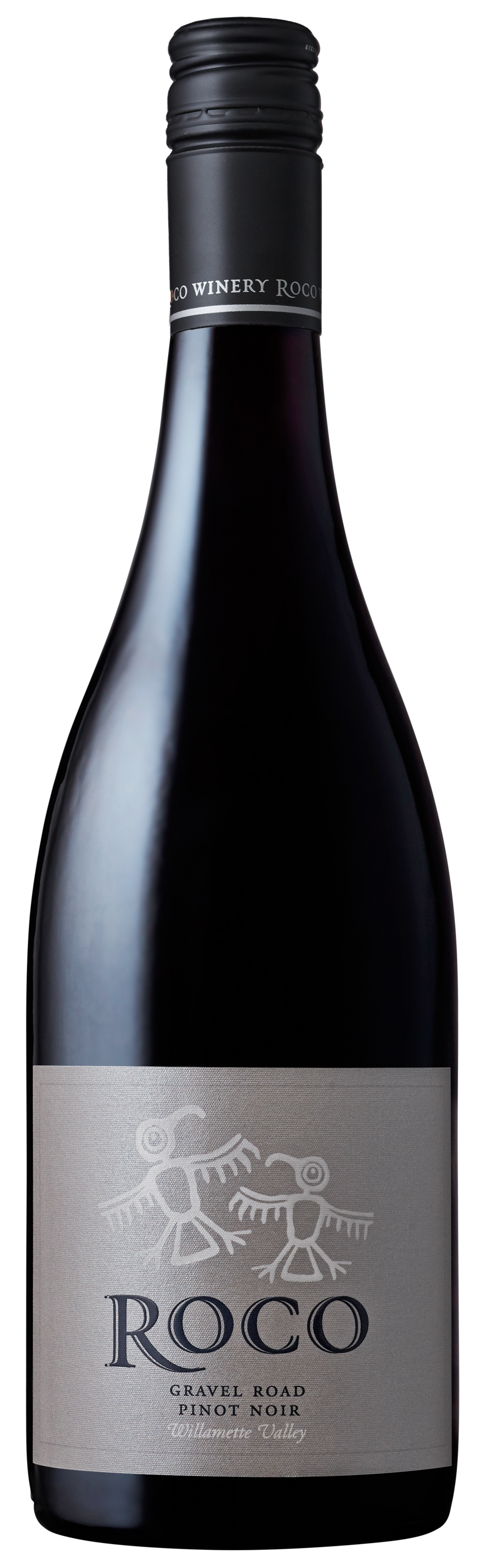 ROCO Gravel Road Pinot Noir 2022  Front Bottle Shot