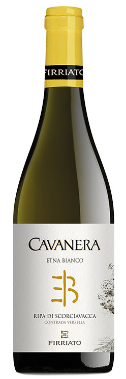 Firriato Cavanera Etna Bianco 2021  Front Bottle Shot