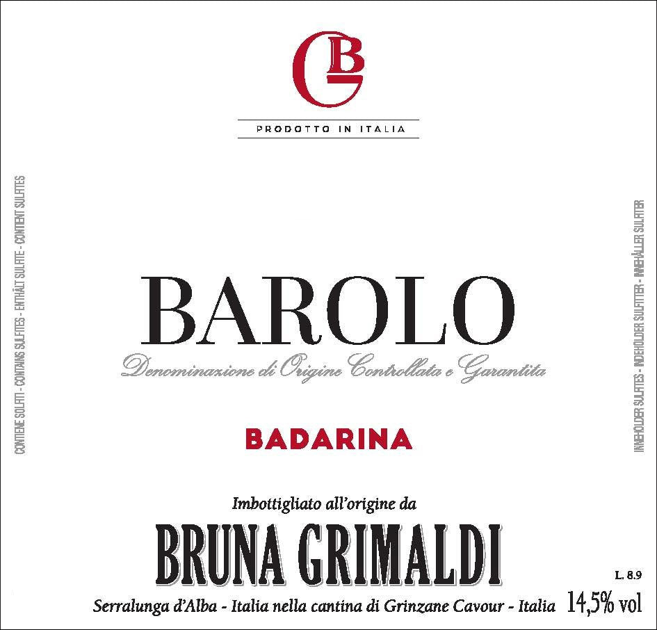 Bruna Grimaldi Barolo Badarina (1.5 Liter Magnum) 2019