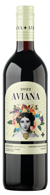 Aviana Cabernet Sauvignon 2022  Front Bottle Shot