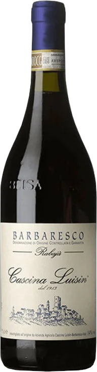 Cascina Luisin Barbaresco Rabaja 2019  Front Bottle Shot