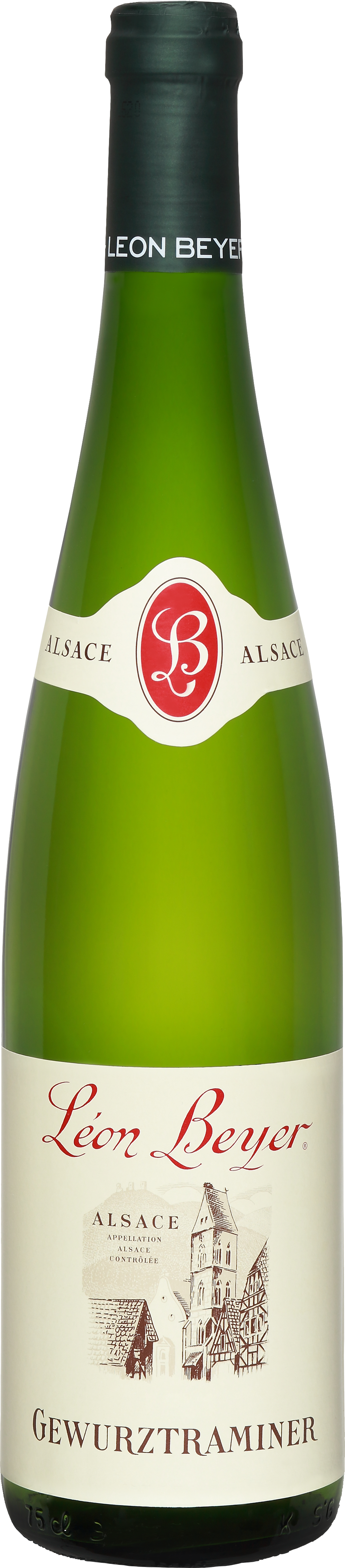 Leon Beyer Gewurztraminer 2017  Front Bottle Shot