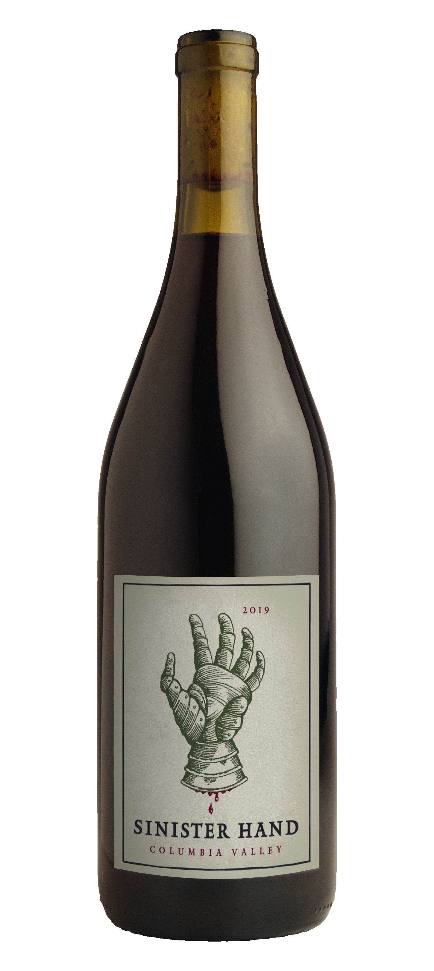 Owen Roe Sinister Hand 2019  Front Bottle Shot