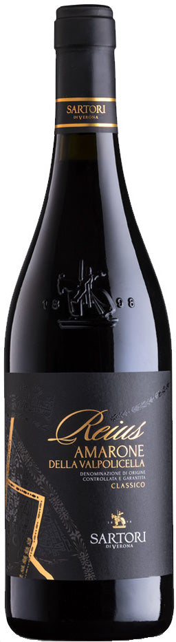 Sartori Amarone della Valpolicella Classico Reius 2017  Front Bottle Shot
