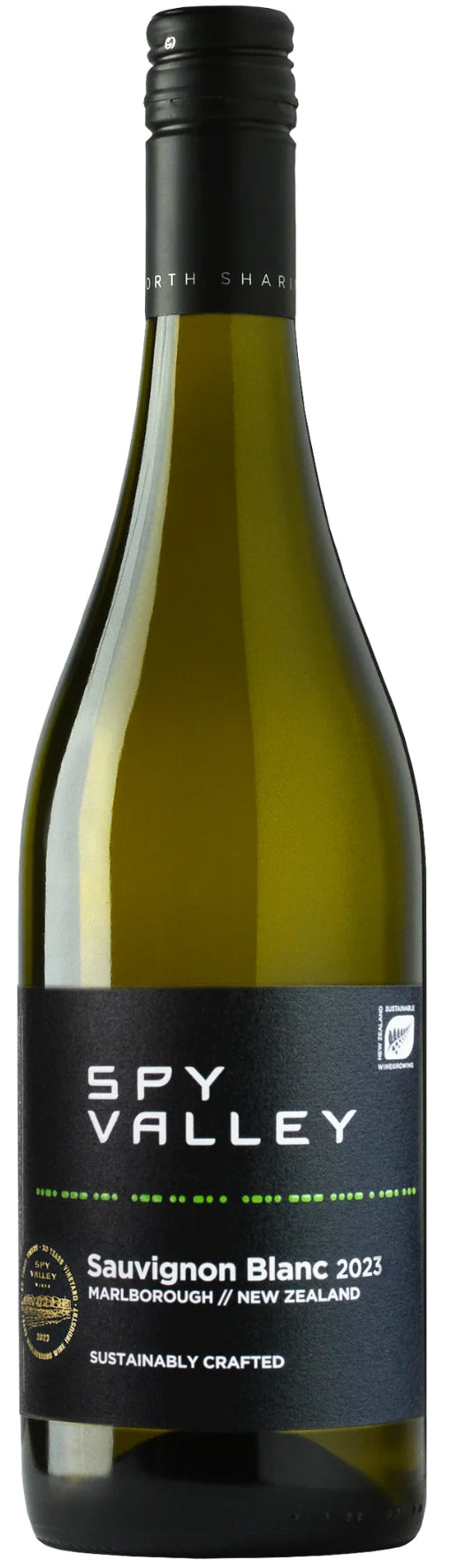 Spy Valley Sauvignon Blanc 2023  Front Bottle Shot