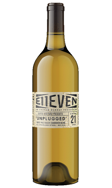 E11even Unplugged Sauvignon Blanc 2021  Front Bottle Shot