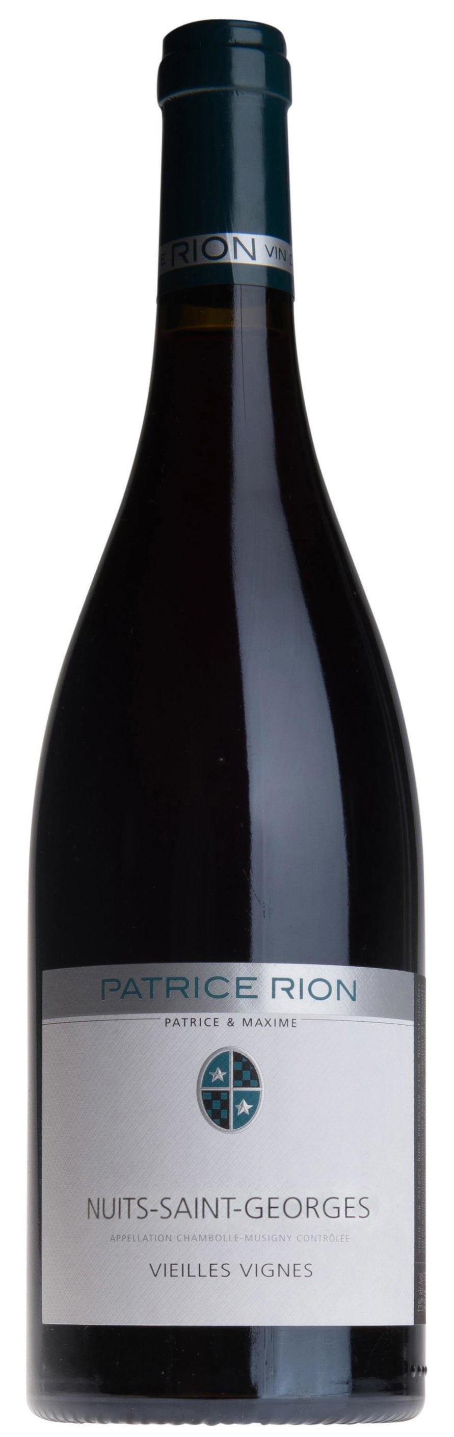 Patrice Rion Nuits-Saint-Georges Vieilles Vignes 2021  Front Bottle Shot