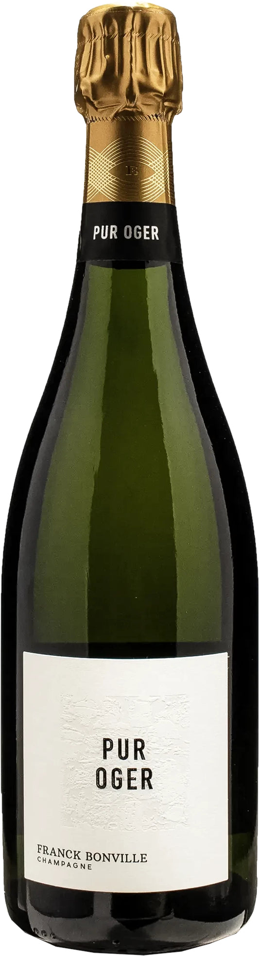 Champagne Franck Bonville Pur Oger Grand Cru Blanc de Blancs 2018  Front Bottle Shot