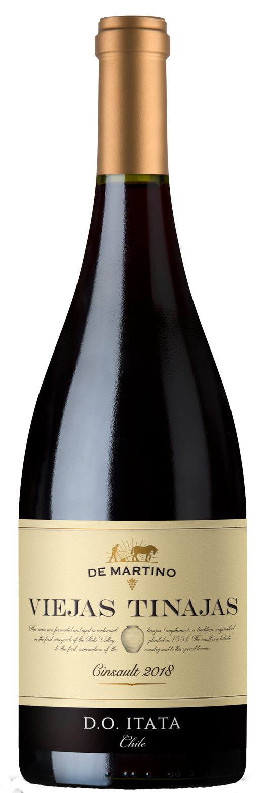 De Martino Viejas Tinajas Cinsault 2018  Front Bottle Shot