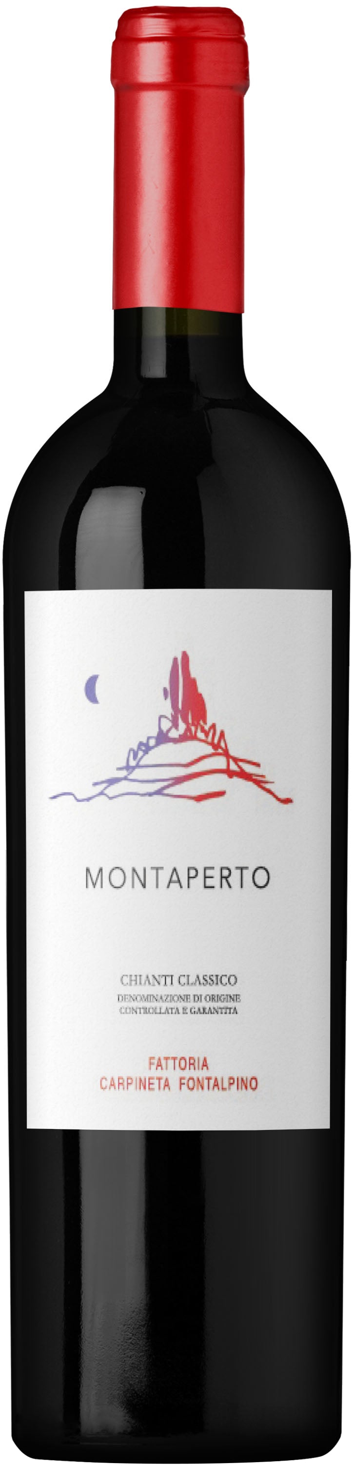 Carpineta Fontalpino Montaperto Chianti Classico 2017  Front Bottle Shot