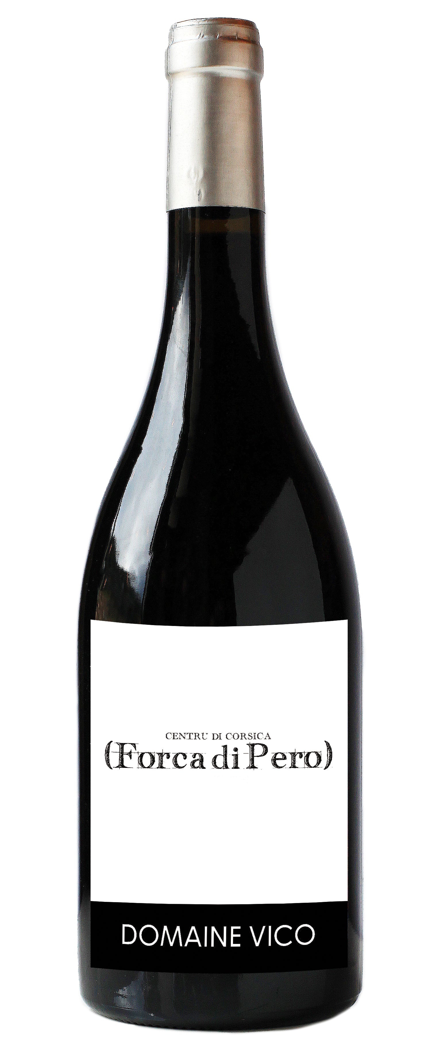 Domaine Vico Forca di Pero Rouge 2022  Front Bottle Shot