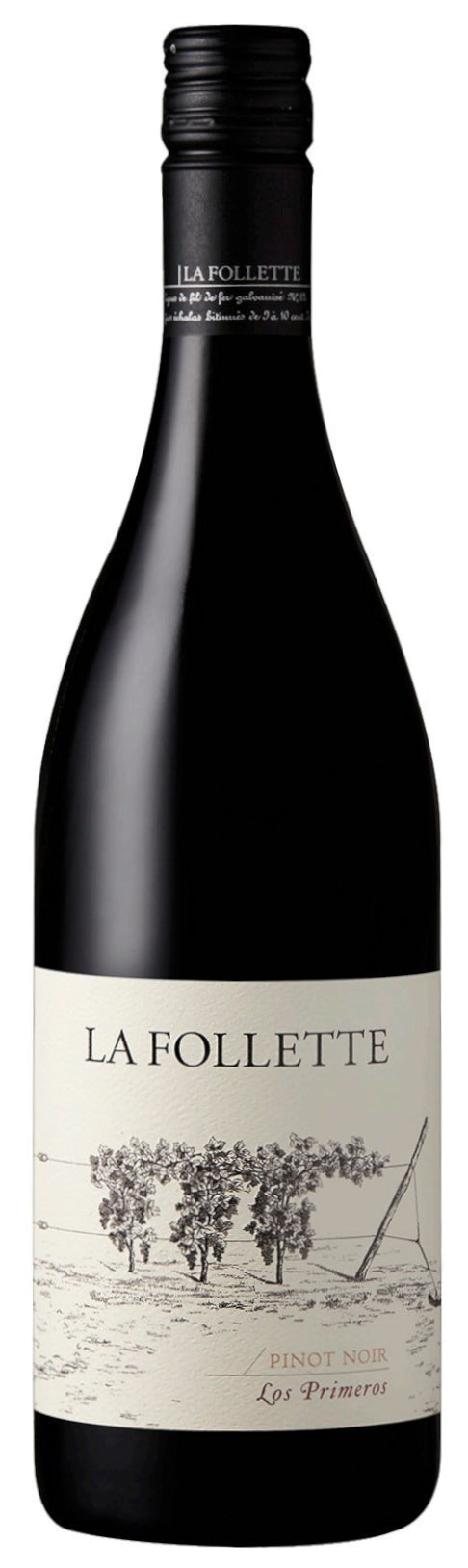 La Follette Los Primeros Pinot Noir 2021  Front Bottle Shot