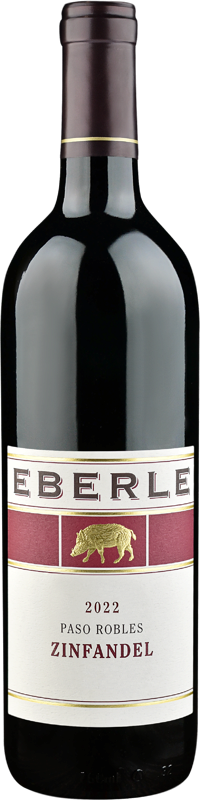 Eberle Zinfandel 2022  Front Bottle Shot