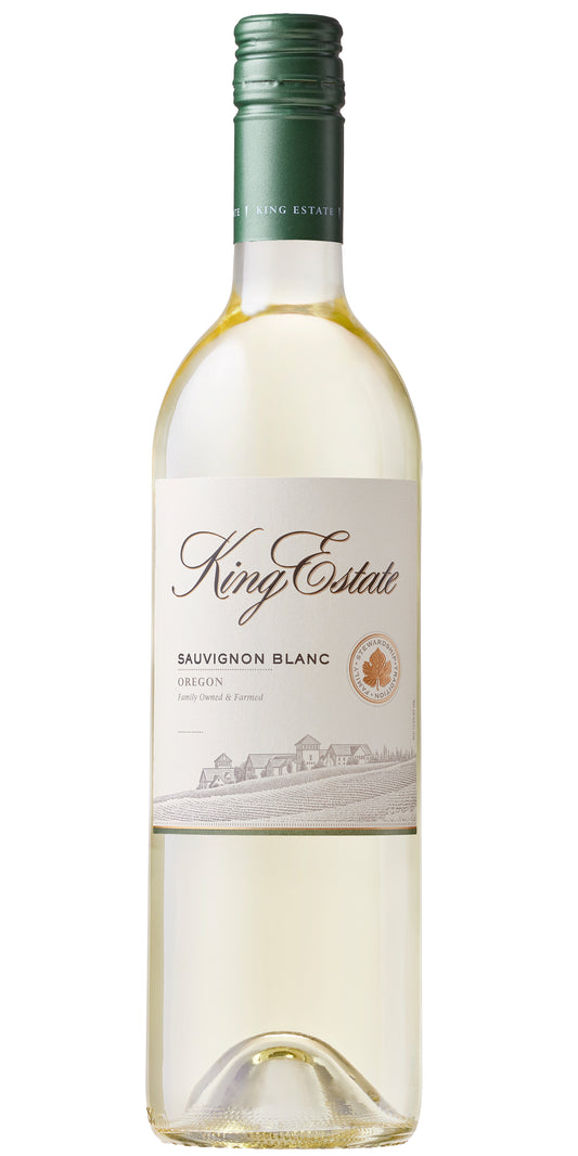 King Estate Sauvignon Blanc 2023  Front Bottle Shot