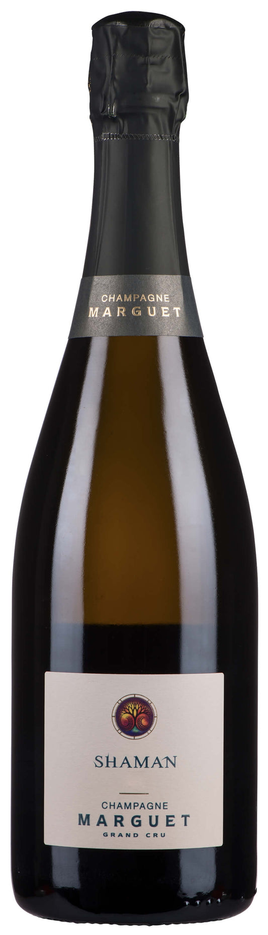 Champagne Marguet Shaman Grand Cru Extra Brut  Front Bottle Shot