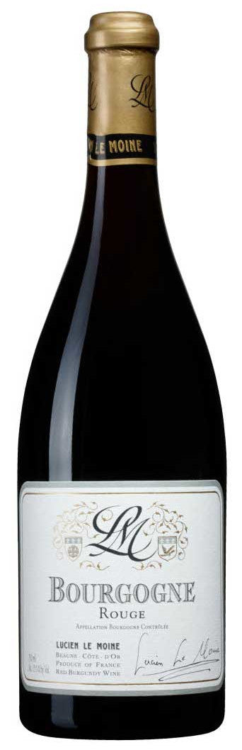 Lucien Le Moine Bourgogne Rouge 2022  Front Bottle Shot