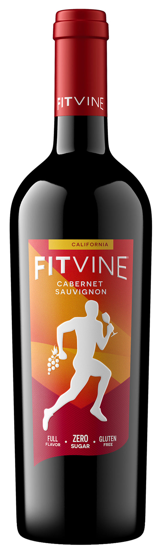 FitVine Cabernet Sauvignon 2021  Front Bottle Shot