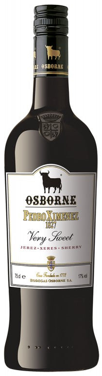 Osborne Pedro Ximenez 1827 Front Bottle Shot