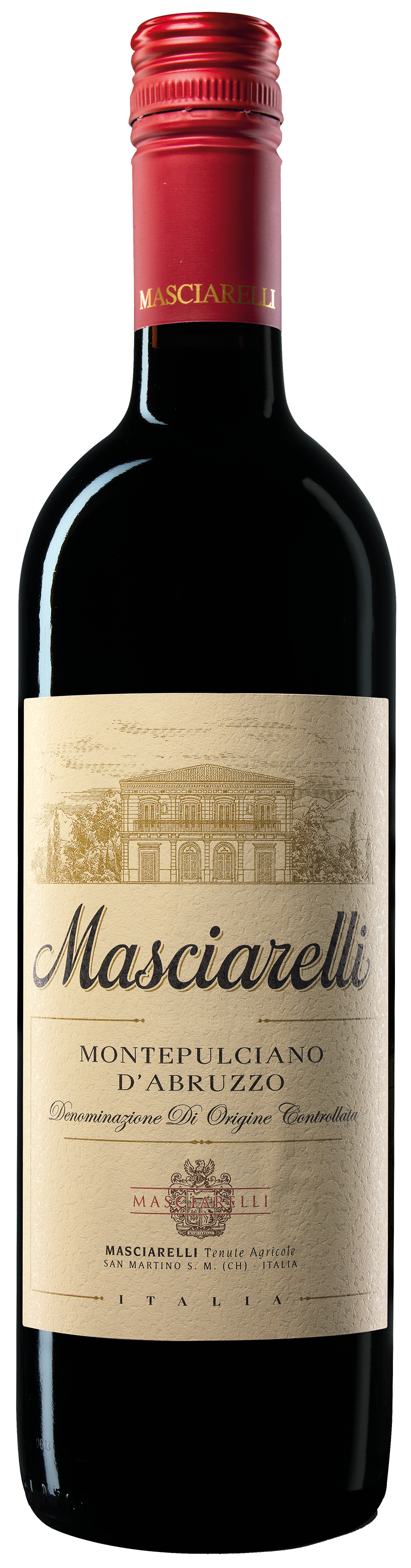 Masciarelli Montepulciano d'Abruzzo 2022  Front Bottle Shot