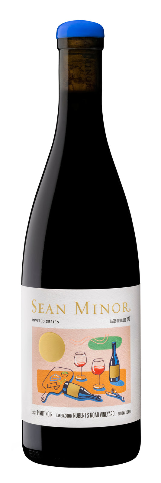 Sean Minor Sangiacomo-Roberts Road Vineyard Pinot Noir 2021  Front Bottle Shot