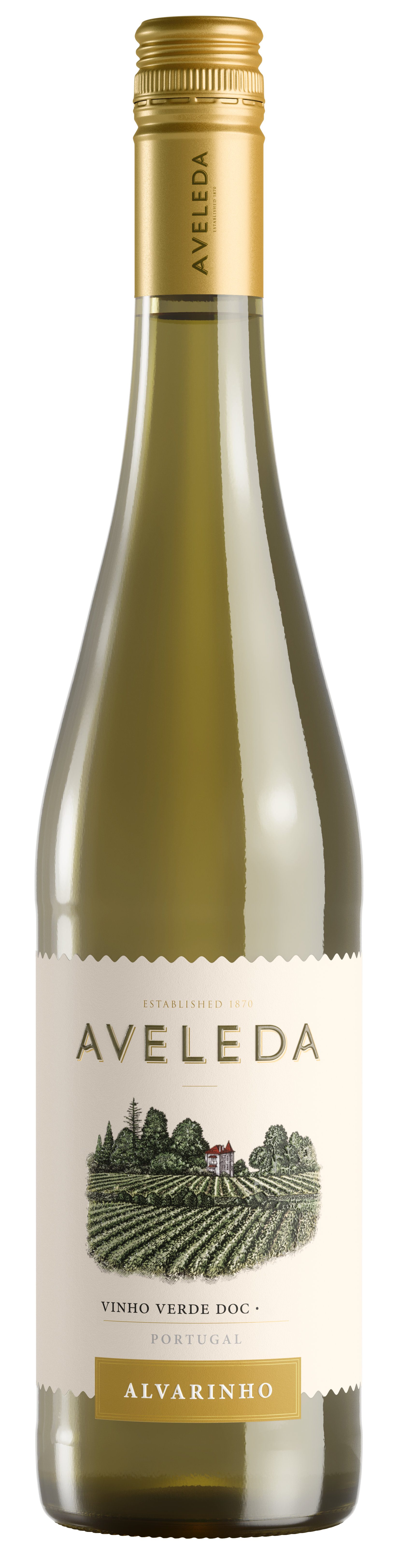 Aveleda Alvarinho 2023  Front Bottle Shot