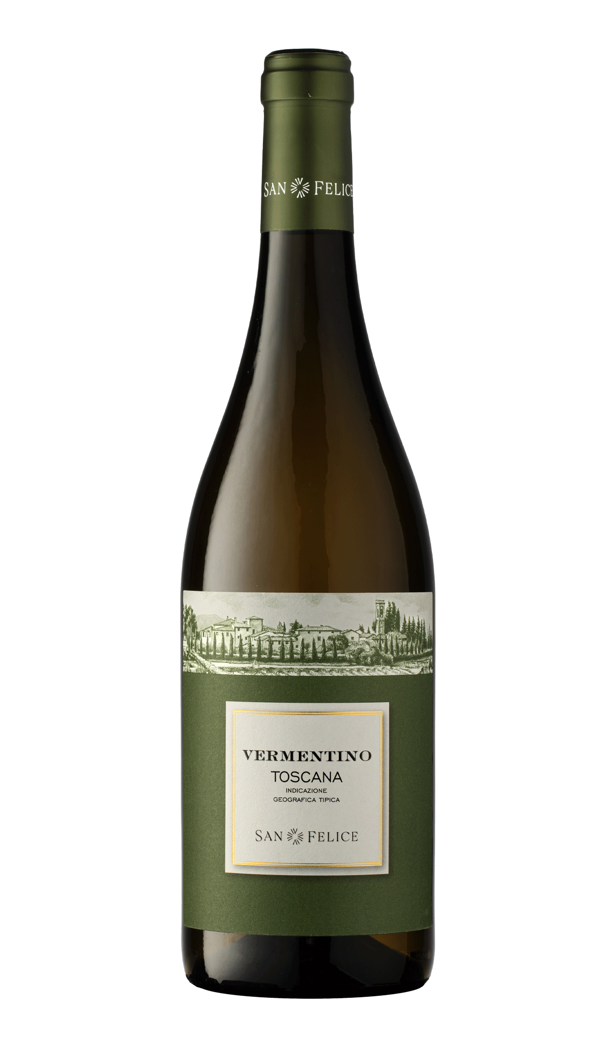 San Felice Vermentino 2023  Front Bottle Shot