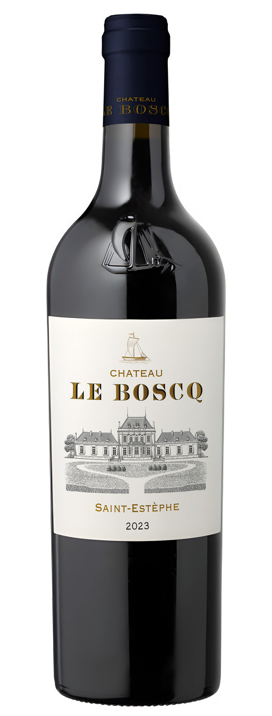 Chateau Le Boscq (Futures Pre-Sale) 2023  Front Bottle Shot