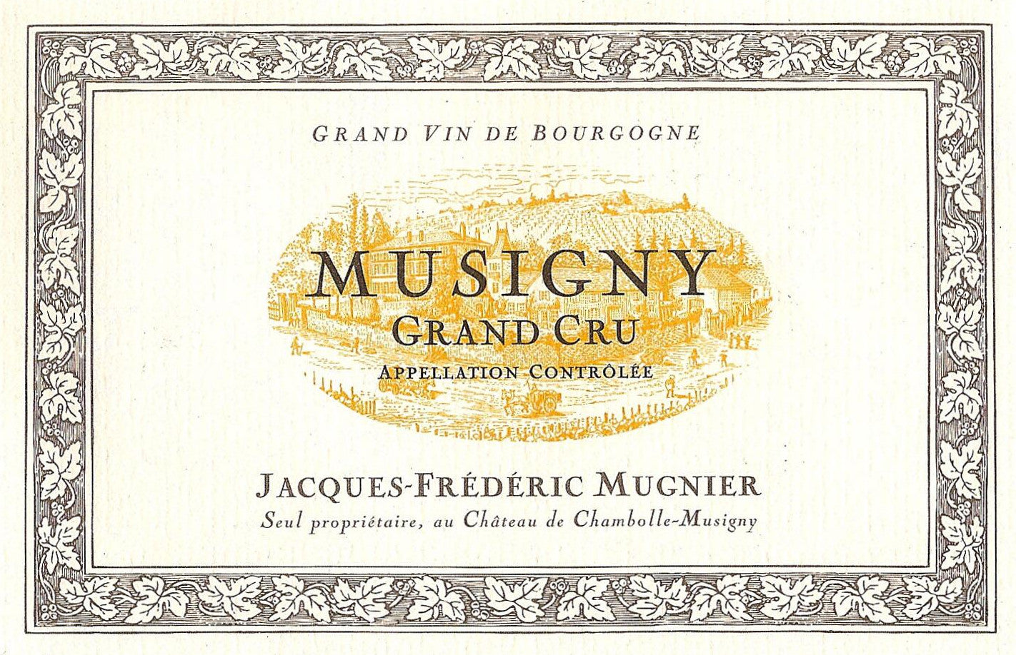 Domaine Jacques-Frederic Mugnier Le Musigny Grand Cru (1.5 Liter Magnum) 2017