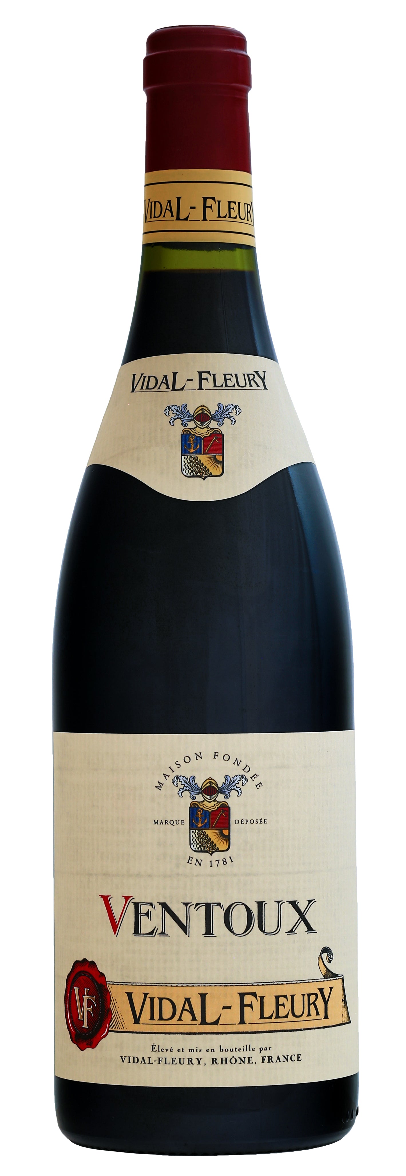 Vidal-Fleury Ventoux 2019  Front Bottle Shot