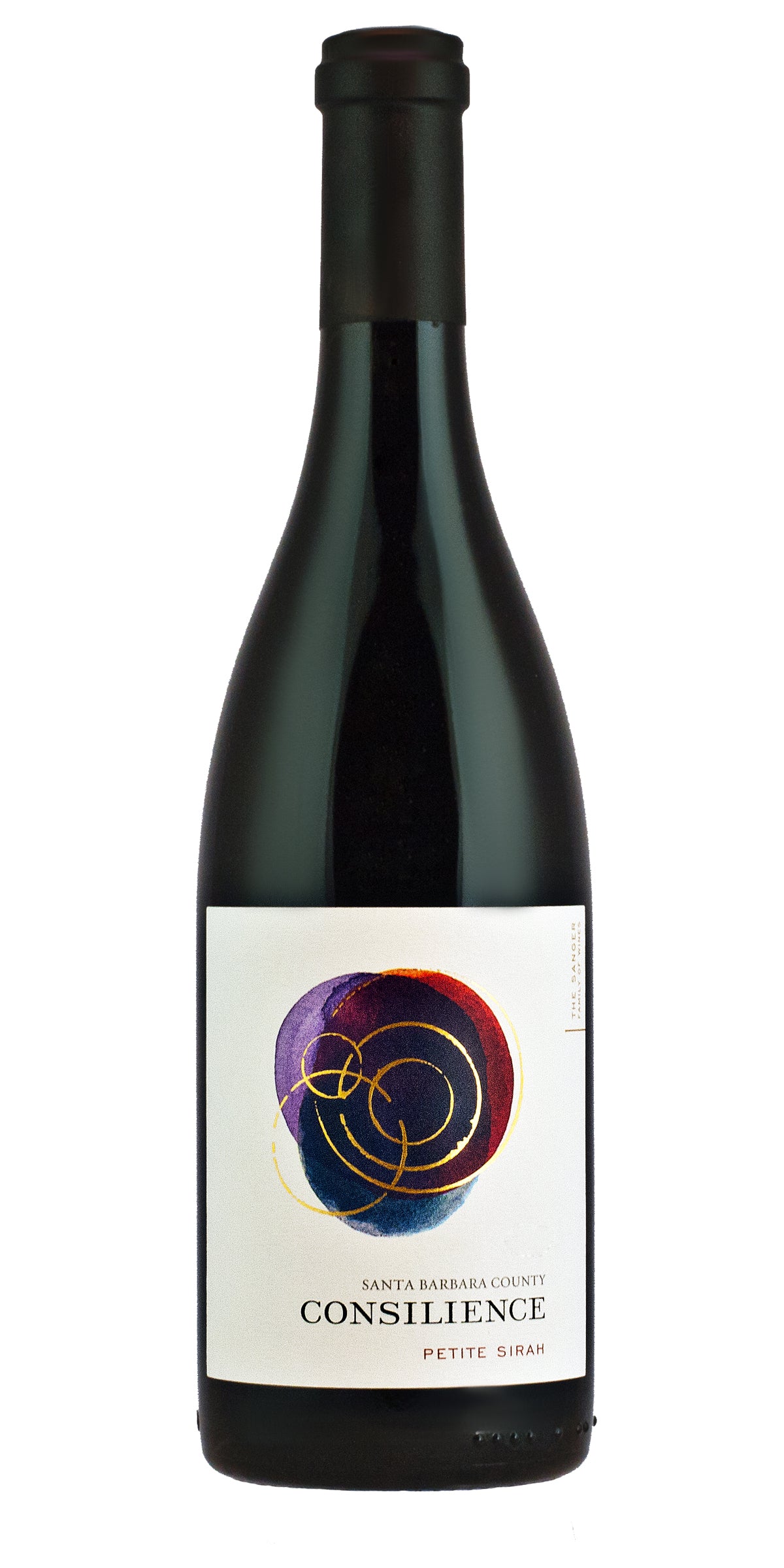 Consilience Petite Sirah 2021  Front Bottle Shot