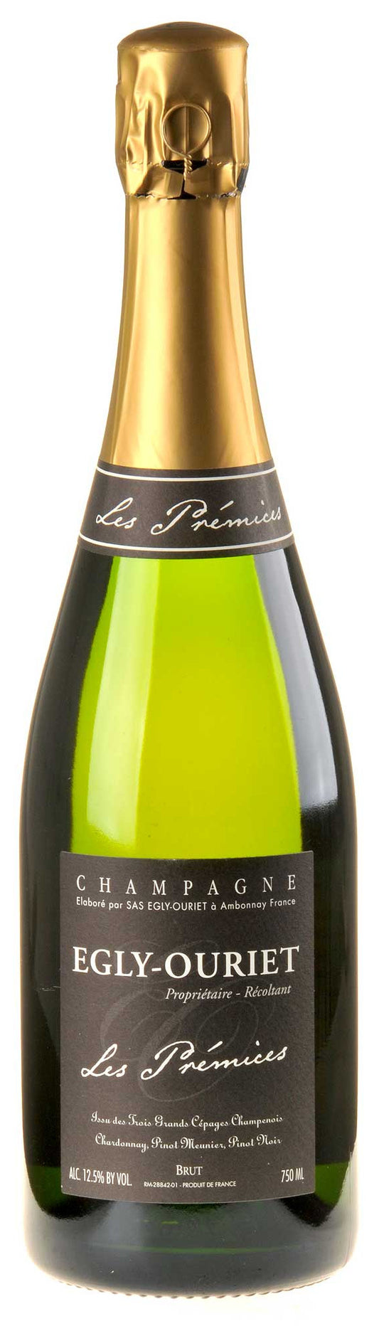 Egly-Ouriet Brut Les Premices  Front Bottle Shot