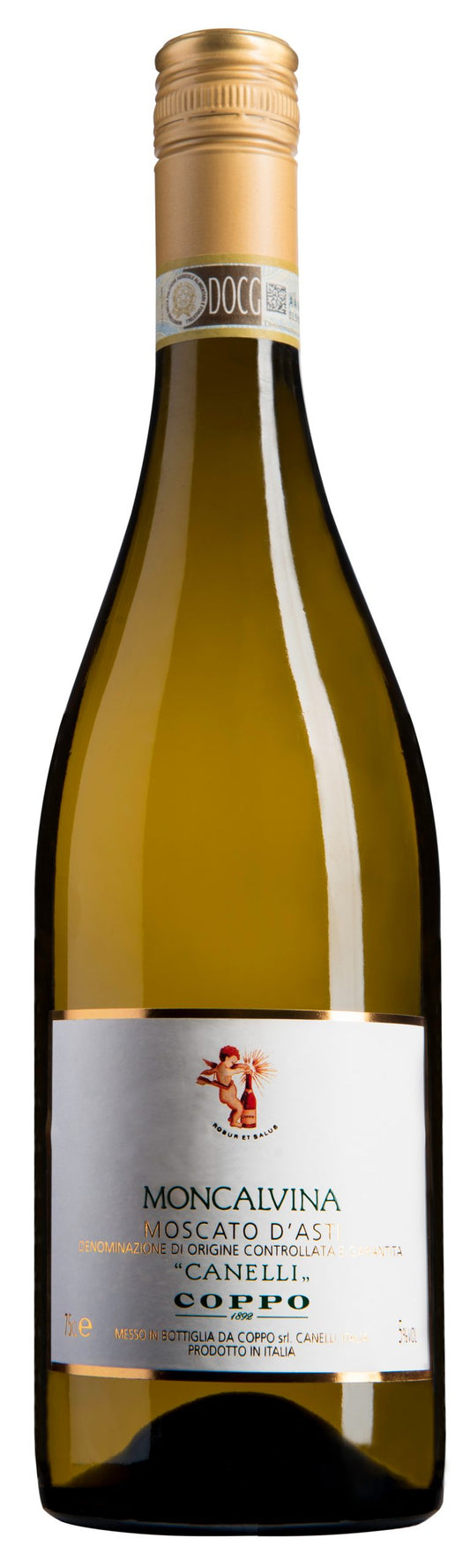Coppo Moncalvina Moscato d'Asti 2023  Front Bottle Shot