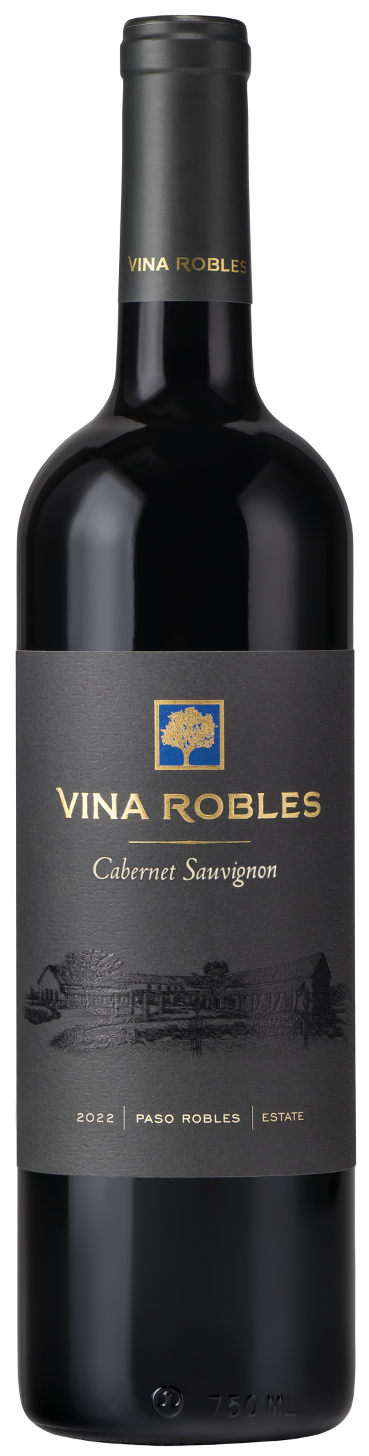 Vina Robles Estate Cabernet Sauvignon 2022  Front Bottle Shot