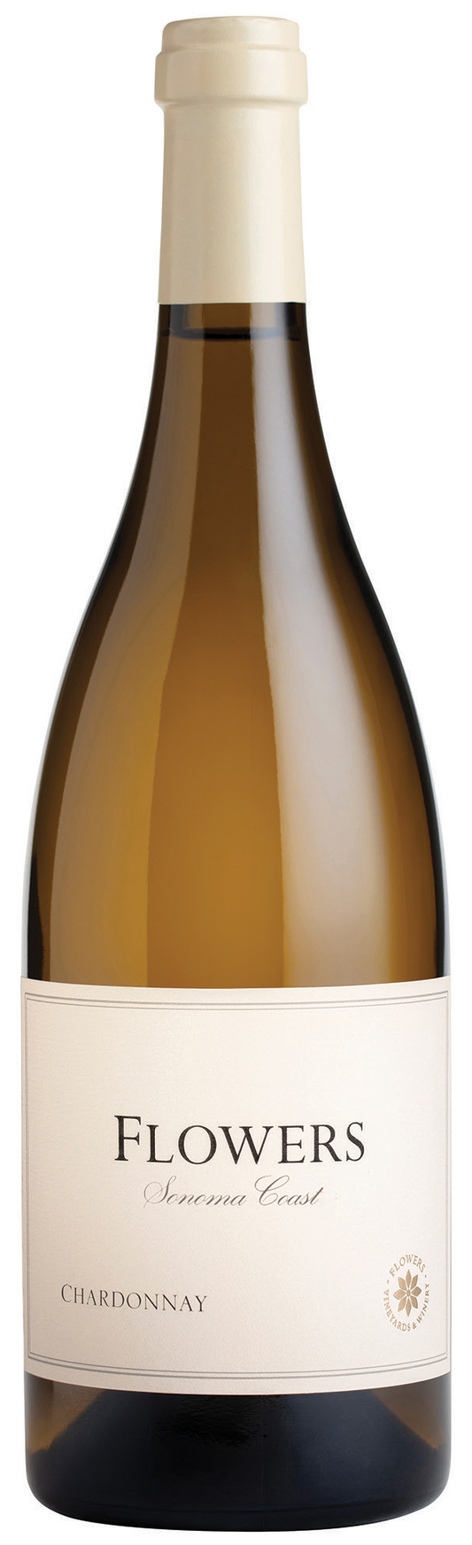 Flowers Sonoma Coast Chardonnay 2023  Front Bottle Shot