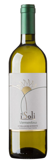 Foresti Riviera Ligure di Ponente I Soli Pigato 2018  Front Bottle Shot